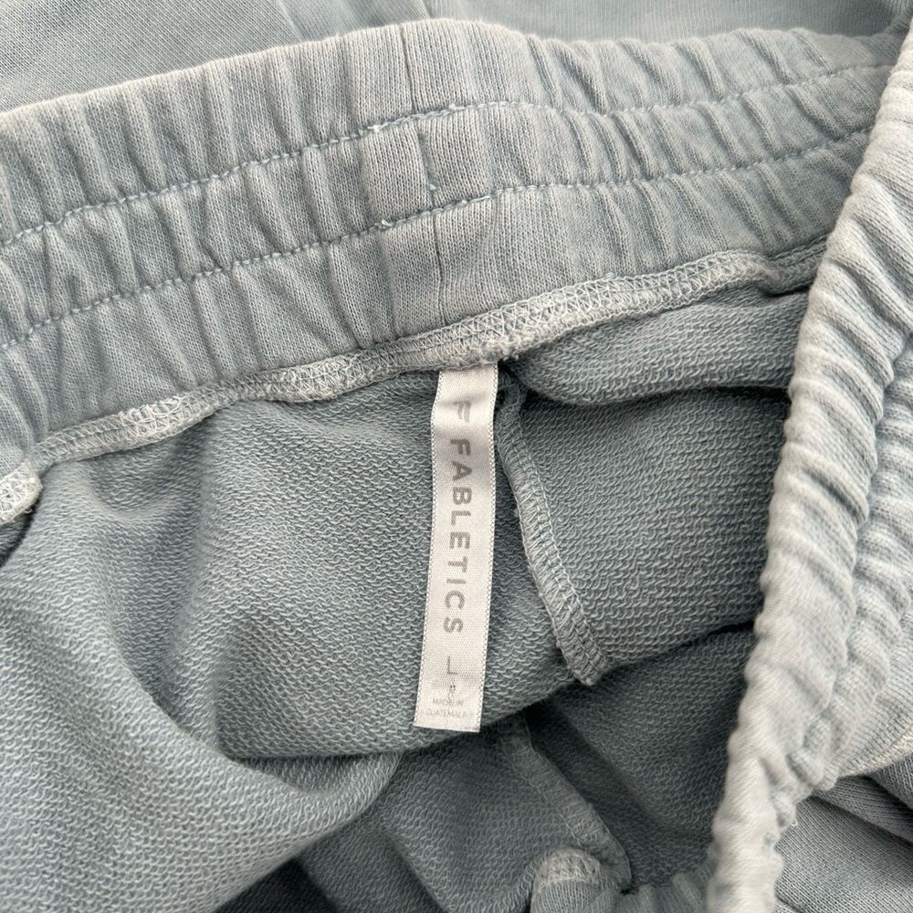 Fabletics Luxe Terry Jogger Raw Edge Size Large W… - image 7